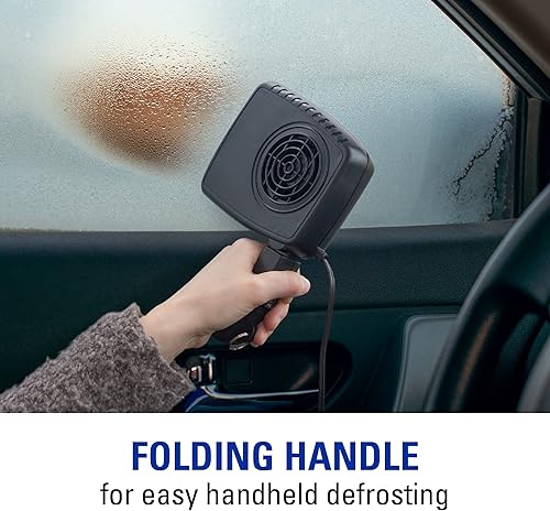 Miniatura 2 de SubZero 12650 - Descongelador portátil de ventana de 12 V para automóvil, camión, SUV, Jeep, calentador de coche rápido 2 en 1 y desempañador con