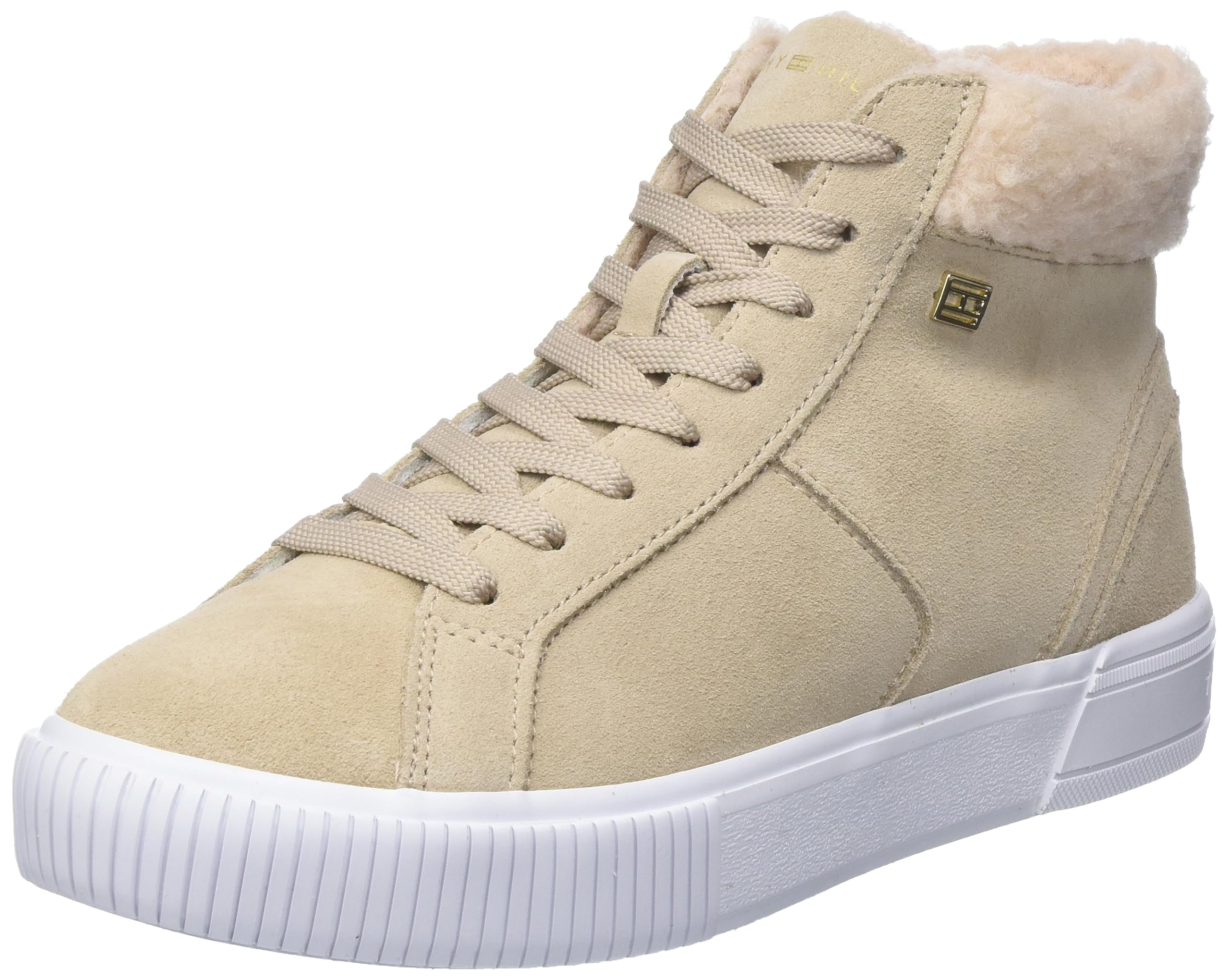 Tommy Hilfiger Vulc Suede Sneaker Hi Fw0fw07549, Zapatilla Vulcanizada Mujer