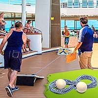 Vista 7 de Sotiff 2 juegos de tableros de cornhole de 27 pies, herramienta de configuración de distancia, dispositivo de medición de juego de cornhole