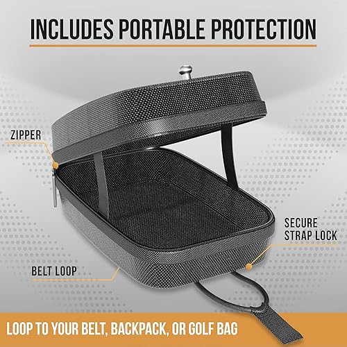 Miniatura 9 de Telémetro de golf con pendiente, telémetro láser de golf de 800 yardas + telémetro de distancia de golf de pendiente ajustable, aumento 6X, 5 modos