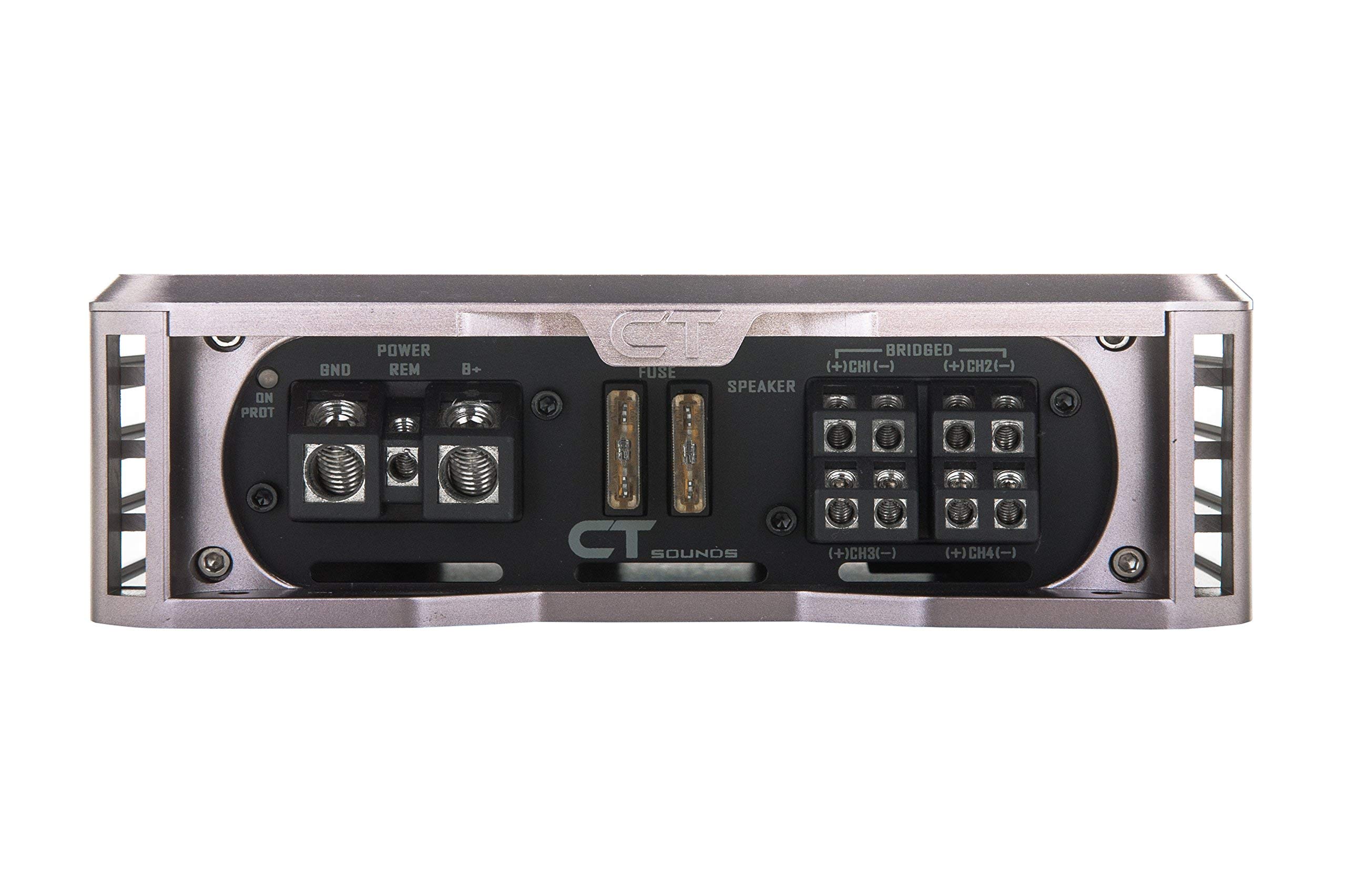 Amazon.co.jp: CT Sounds T-60.4AB クラスAB 4チャンネルアンプ カー