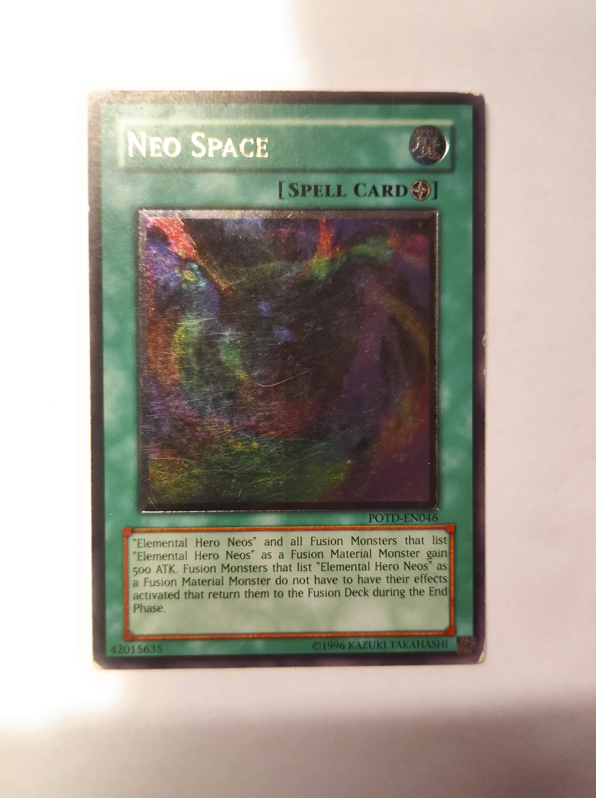 Amazon.com: Yu-Gi-Oh! - Neo Space (POTD-EN046) - Power of The