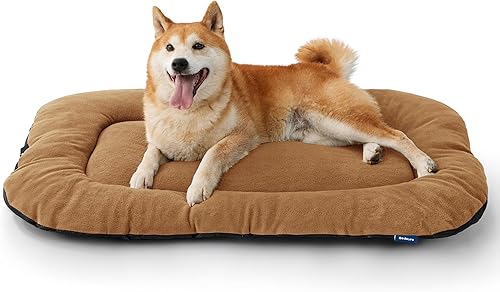 Miniatura 16 de Bedsure Almohadilla Lavable para Jaula de Perros Extra Grandes, Cama Antideslizante para Cachorros para Jaula - Tapete Ultra Suave de Vellón Plano y
