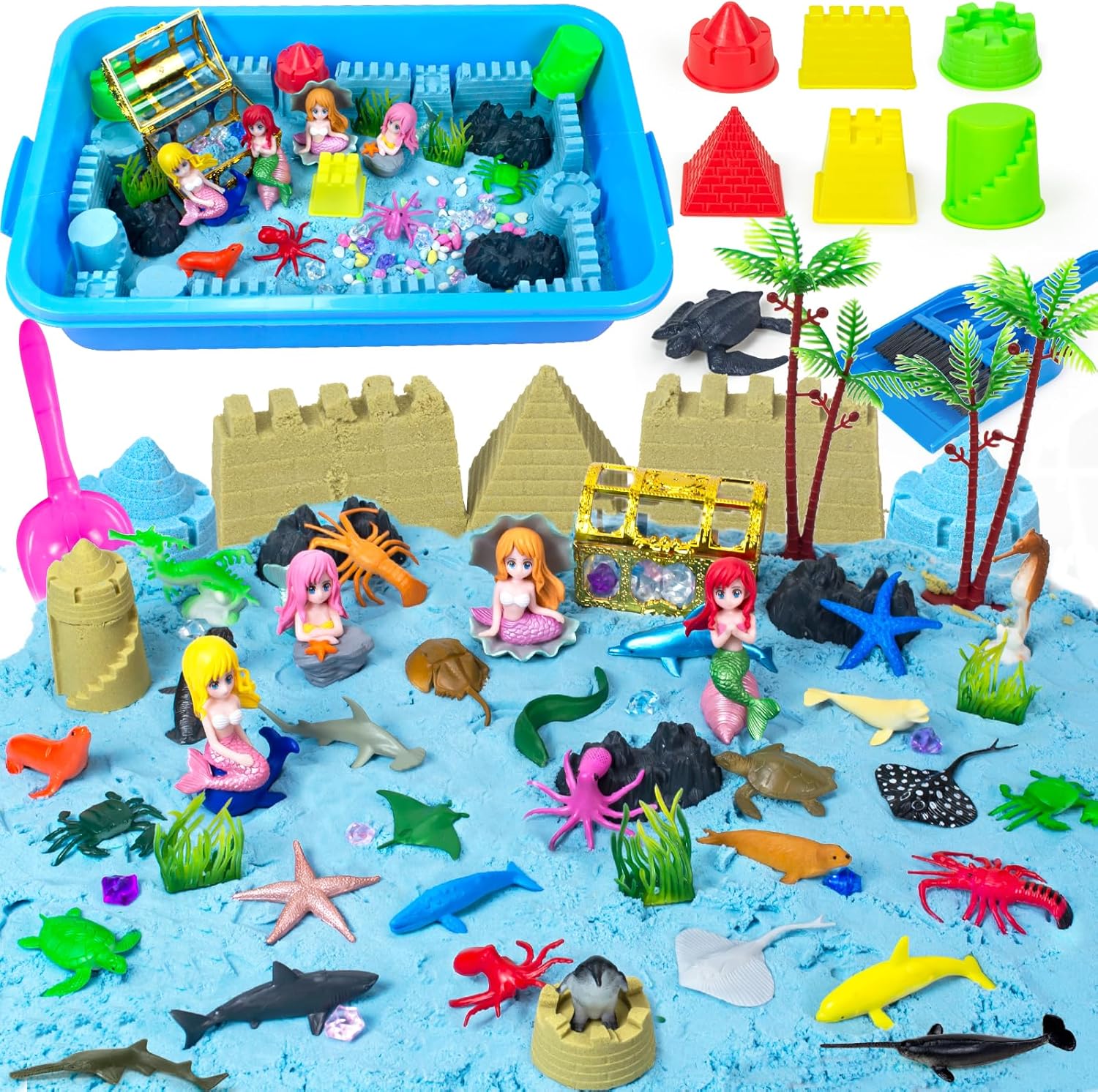 Ocean Sensory Sand Kit,...