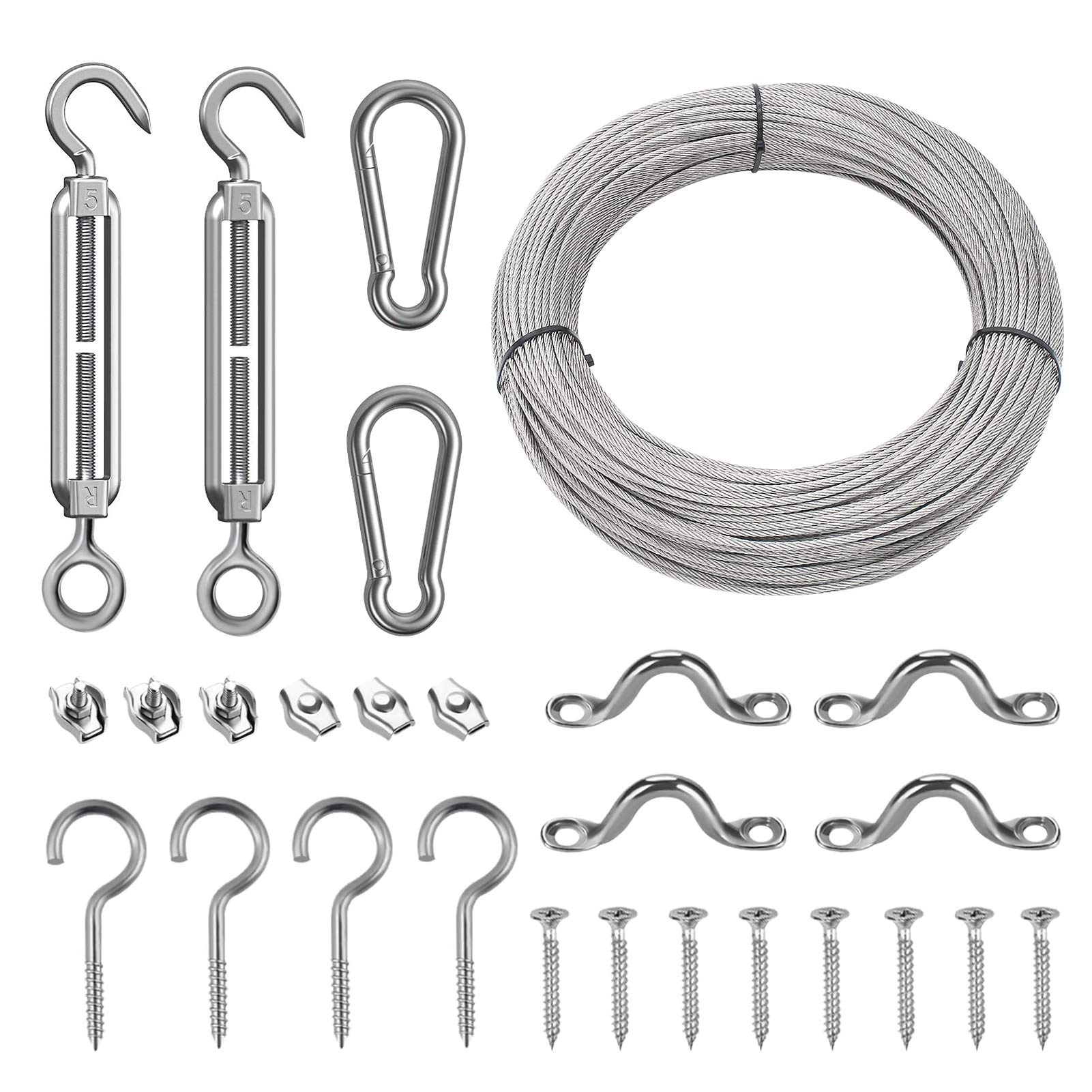 Buy Outdoor Lights Hanging Kit, Globe String Lights Suspension Kit