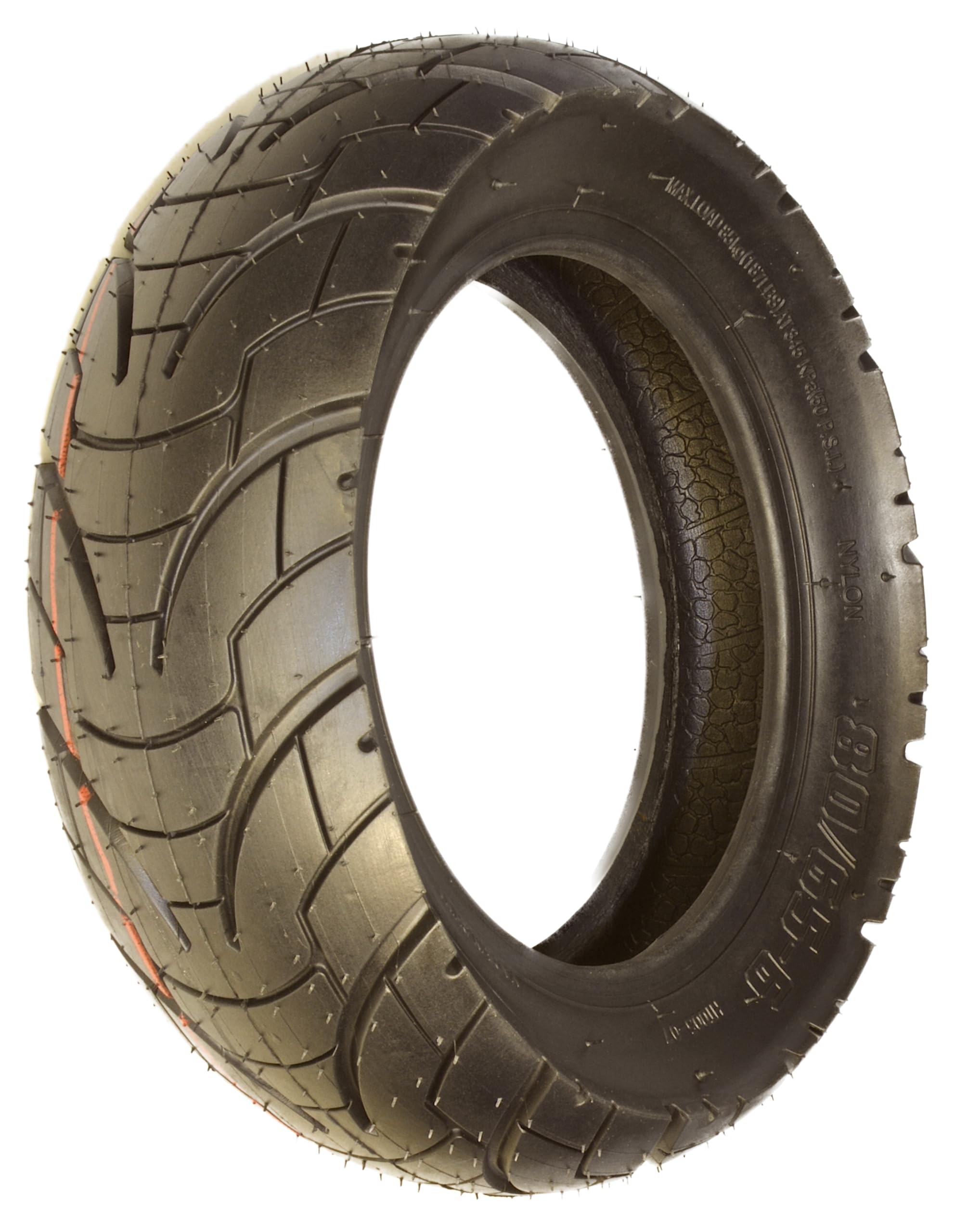 Pneu tubeless 80/65-6, 10x3-6, 255x80-6, pour trottinette électrique, Compatible avec SmartGyro, Dualtron, Kugoo, Kukirin, Clé à levier incluse