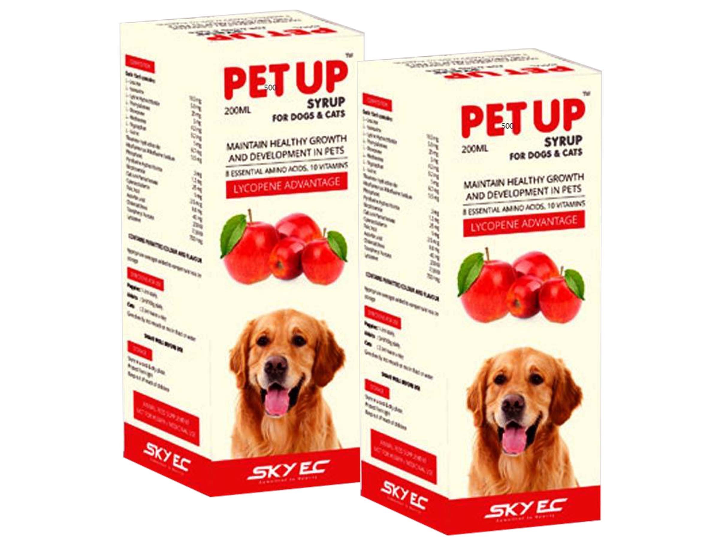 Skyec Pet Up Syrup for Dogs & Cats - 200Ml, 2 Pack (B07G1D33WD) Amazon Price History, Amazon Price Tracker