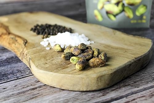 Miniatura 5 de Setton Farms Núcleos de pistacho sazonados naturalmente, sal y pimienta, pistachos sin cáscara, certificados sin OMG, sin gluten, veganos y kosher,