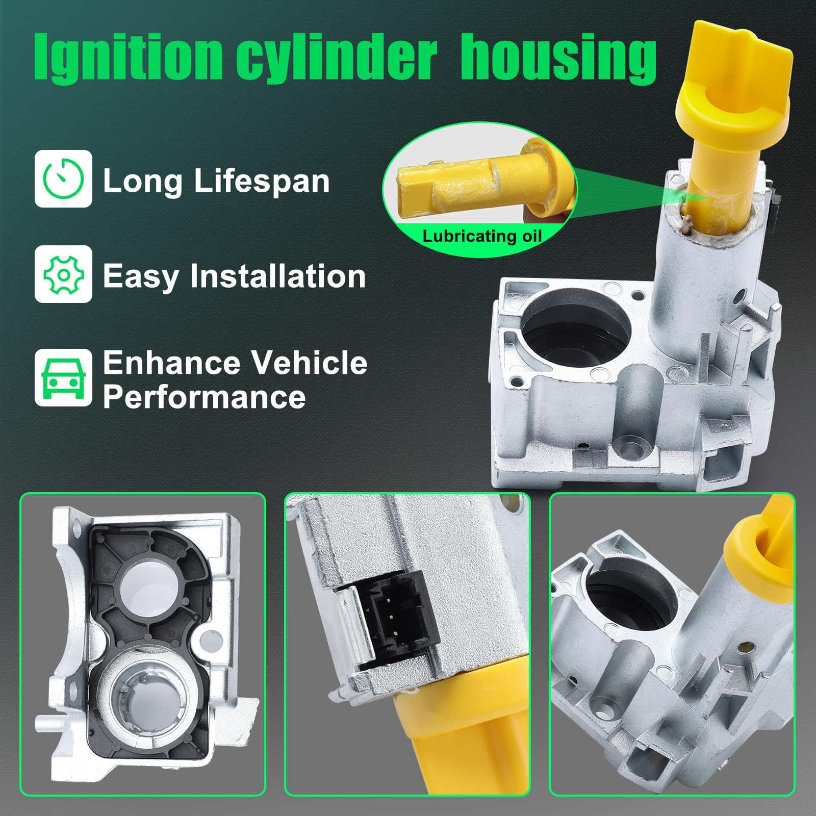Amazon.com: Direct Fit Ignition Lock Cylinder Housing for