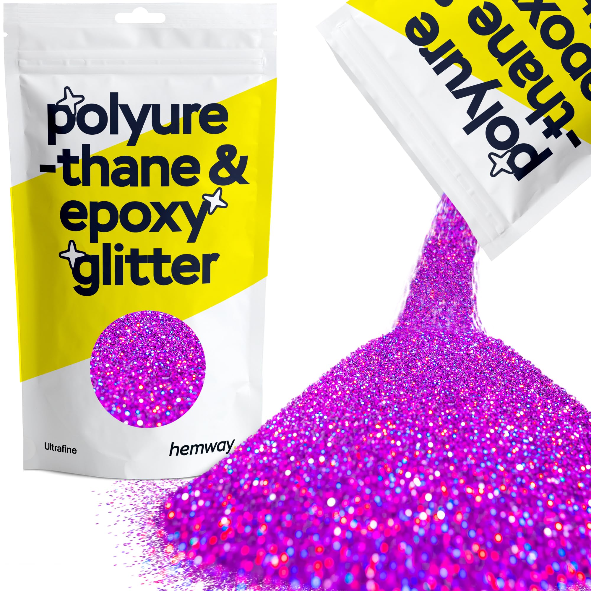 Hemway Resin Glitter Bronze Brown 100g Super Chunky | Polyurethane & Epoxy Glitter for Resin Crafts, Tumblers, Coasters, Floor & Table Art — view 278