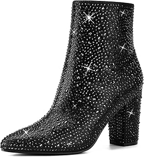 Rhinestone Boots For Women Picks collage image 1