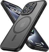 Vista 117 de ImpactStrong Magnetic Guard Designed for iPhone 14 Pro Max Case [Camera Protection] [Military Grade Drop Tested] [Compatible with MagSafe] Slim Black