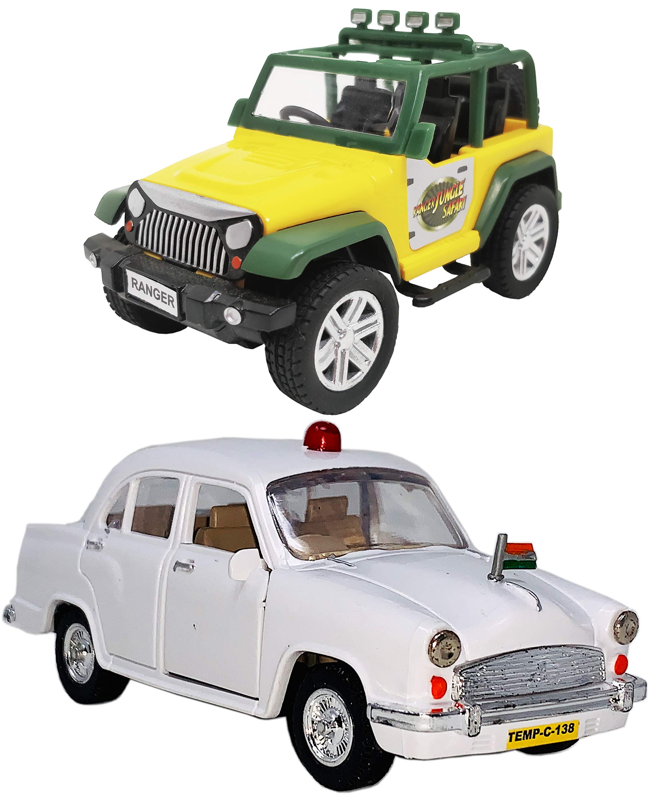 Buy Toyify Pack of 2 Small Size Plastic Made Indian Vehicle Miniature Scale Model Indian
