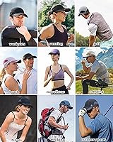 Vista 7 de GADIEMKENSD - Gorra de correr de secado rápido con enfriamiento y malla transpirable