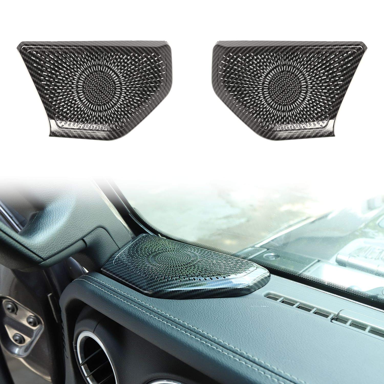 Buy Voodonala for Jeep JL JT Speaker Audio A Pillar Trim for 20182020