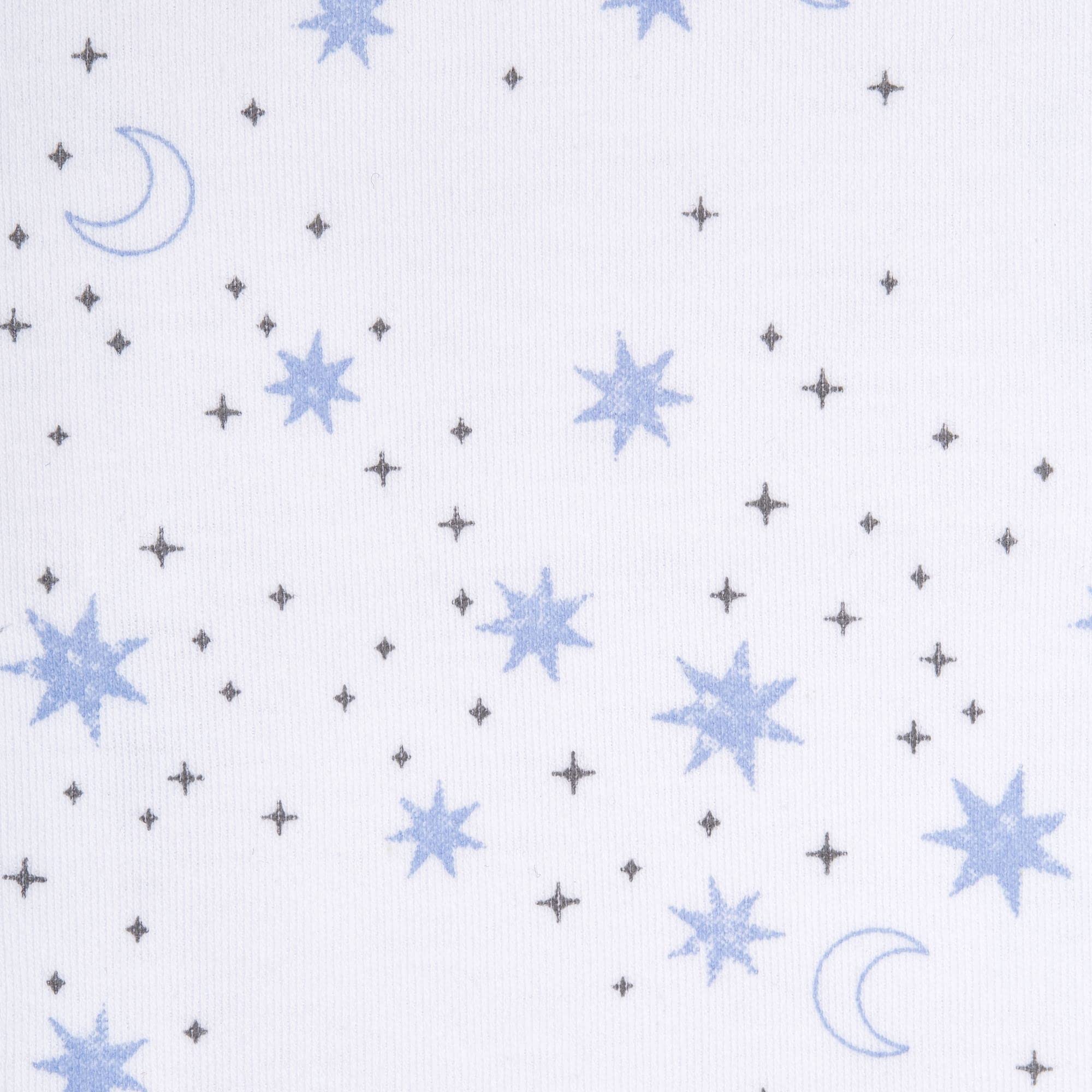 HALO - Sacco nanna Sleepsack, da 1,5 tog, 100% cotone, coperta per neonati unisex, 3-6 mesi, motivo con lune, blu