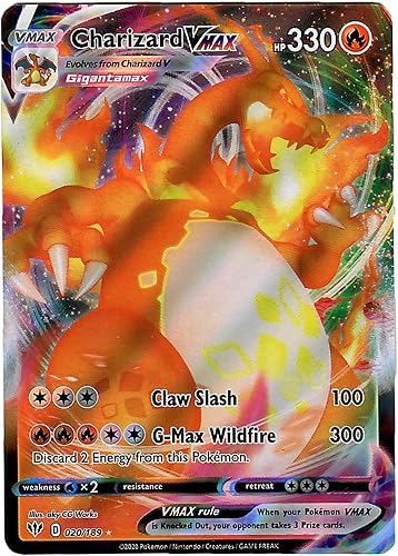Charizard VMAX - 20189 - Espada y escudo ultra raros Darkness Ablaze Singles
