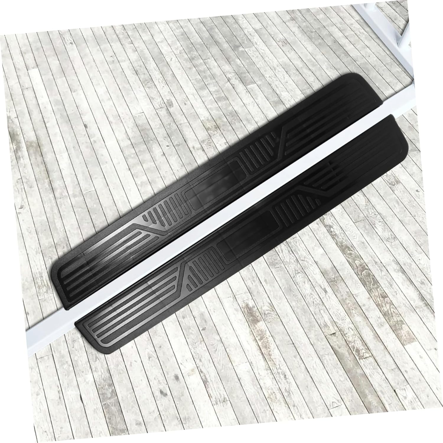 3Pcs Doorway Ramp for Pets and Easy Installation Skid Sill Ramp Durable Design for Indoor Spaces