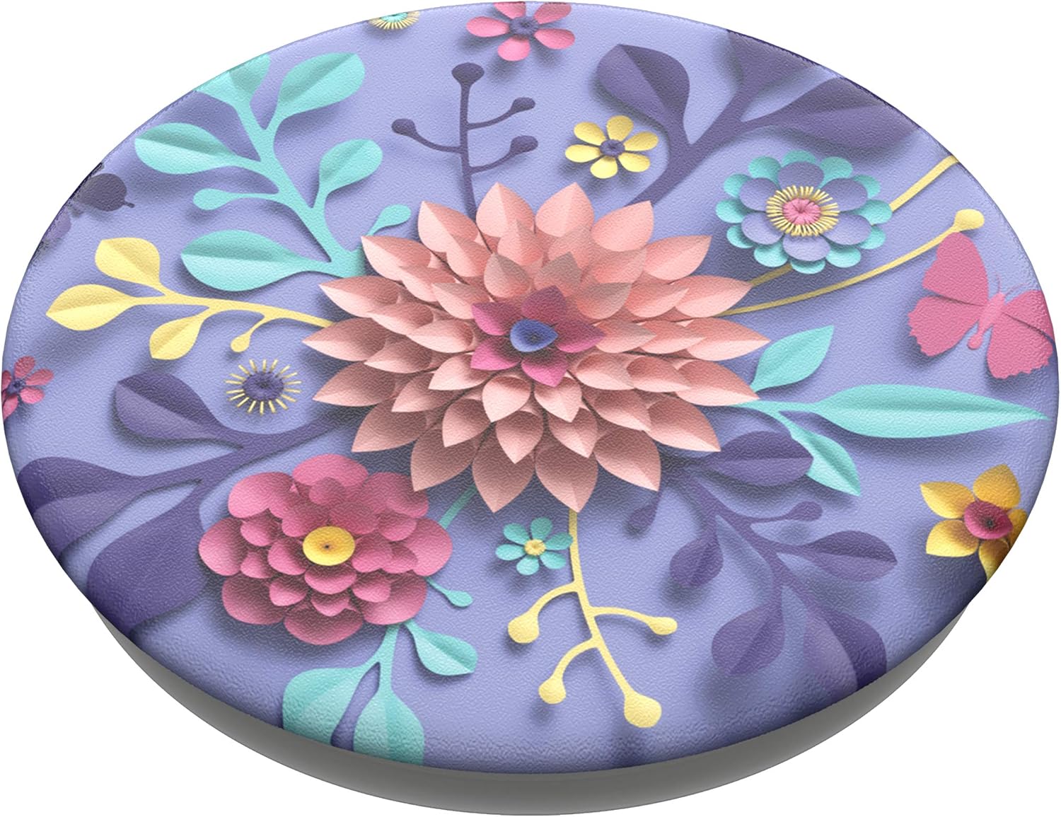 PopSockets: PopGrip with Swappable Top for Phones and Tablets - Craft Flowers
