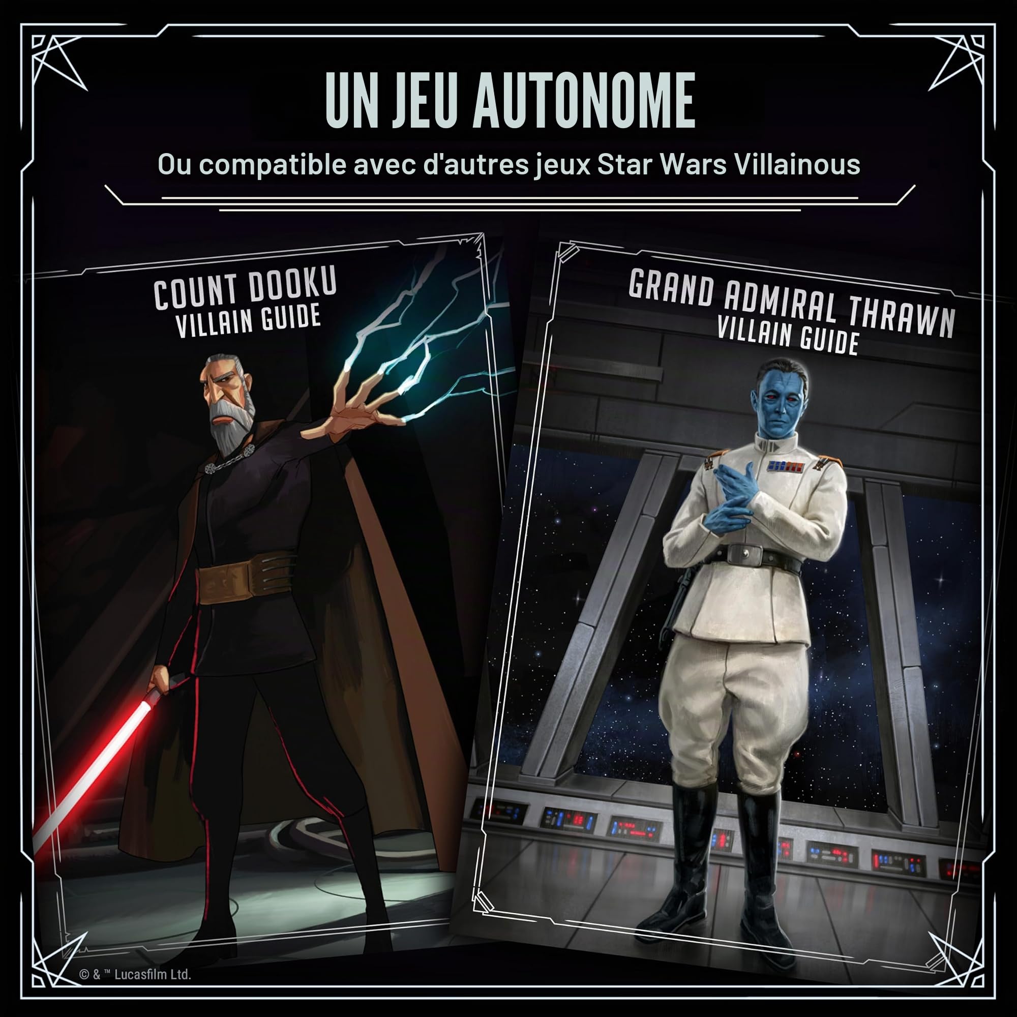 Ravensburger Star Wars Villainous Expandalone 2 Jeu de société et de cartes familial pour enfants de 10 ans et plus
