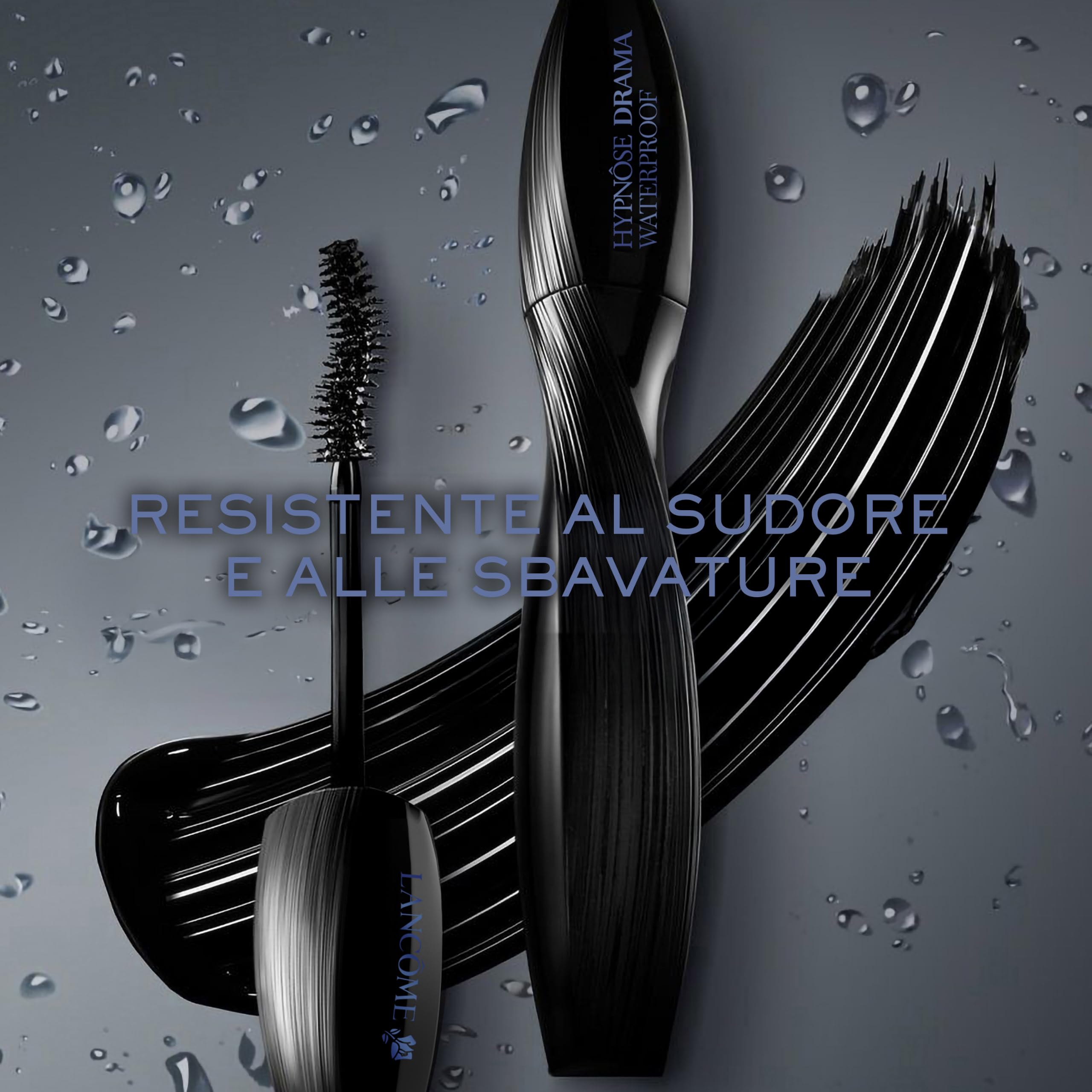 Lancôme - Hypnôse Drama Mascara Waterproof Nero - Ciglia Più Forti, Sguardo Più Intenso - Volume 17 Volte Maggiore - Tenuta 48h - Formula Arricchita con Bonding Complex