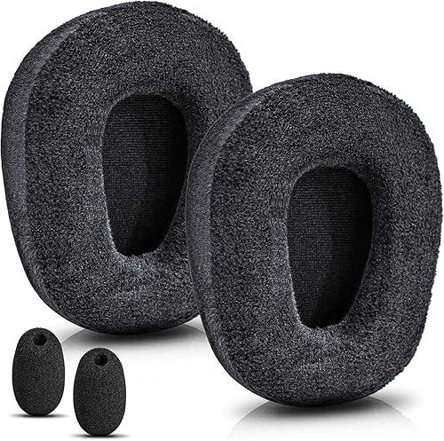 B450-XT Kit de almohadillas de repuesto compatibles con auriculares B450-XT B450XT I B450 XT Accesorios (terciopelo suave)