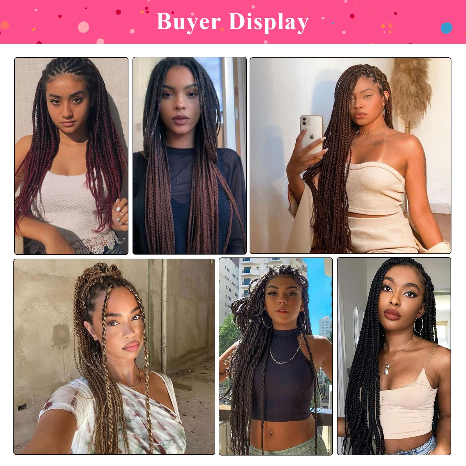 Easy Braid Pre stretched Braiding Hair Extensions - Image 2