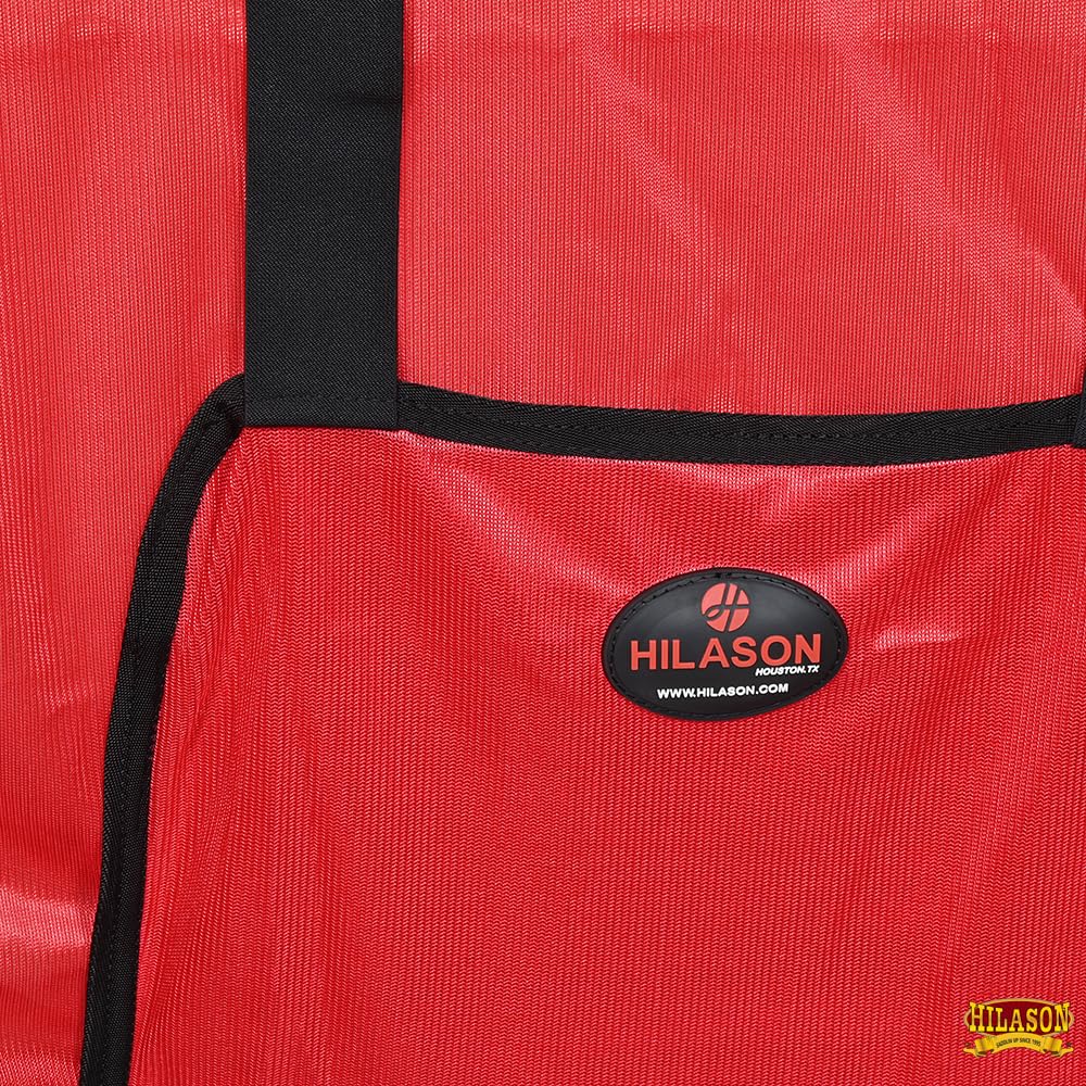 HILASON Sábana para moscas para caballos, malla de verano, protección UV contra moscas y mosquitos