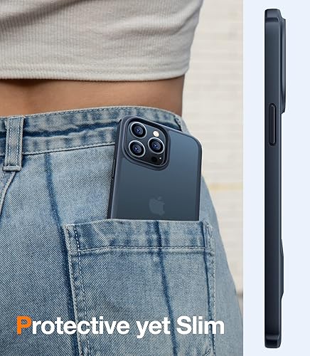 Vista 5 de TORRAS MarsClimber - Funda para iPhone 14 Pro con soporte, soporte de metal de 3 vías de soporte, probada en caídas de grado militar de 8 pies