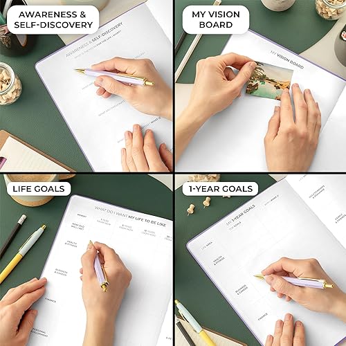 Miniatura 6 de Clever Fox Planificador PRO - Agenda semanal y mensual sin fecha con ranuras de tiempo, libro de citas y organizador diario para aumentar la