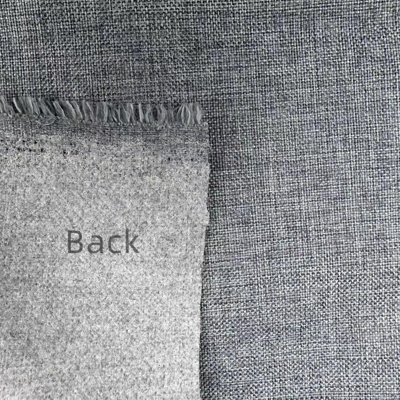 TinaKim Thick Upholstery Fabric Grey Blue 16 1 Yard (57x36 inch)