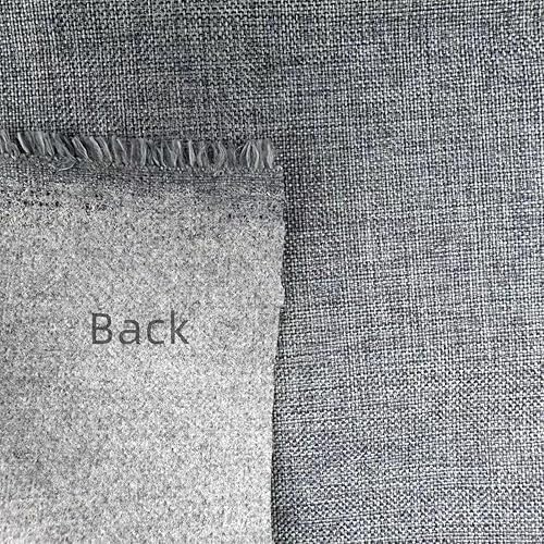 Miniatura 9 de TinaKim Tela de lino grueso sintético para tapicería de sofá y silla (verde claro 13, 1 yarda (57 x 36 pulgadas)