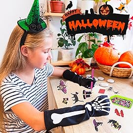 Labeol Diamond Art Kits for Kids Boys and Girls Ages 6-8-10-12 Easy to DIY Creative Diamond Art Sticker Craft by Numbers Kits for Kids and Adult Beginners (Magic)