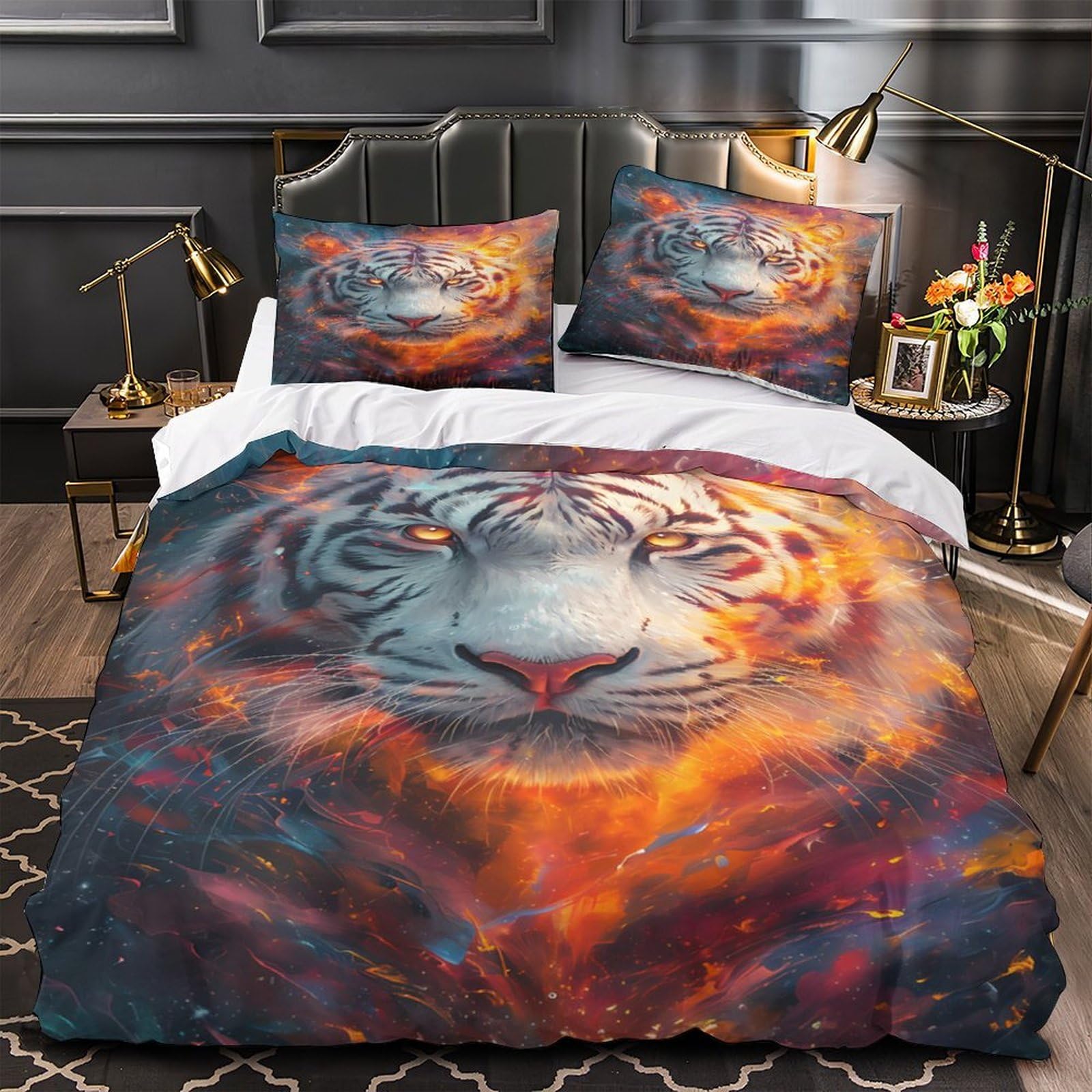 Housse de couette furet hypoallergénique : la solution contre les allergies pour lit king