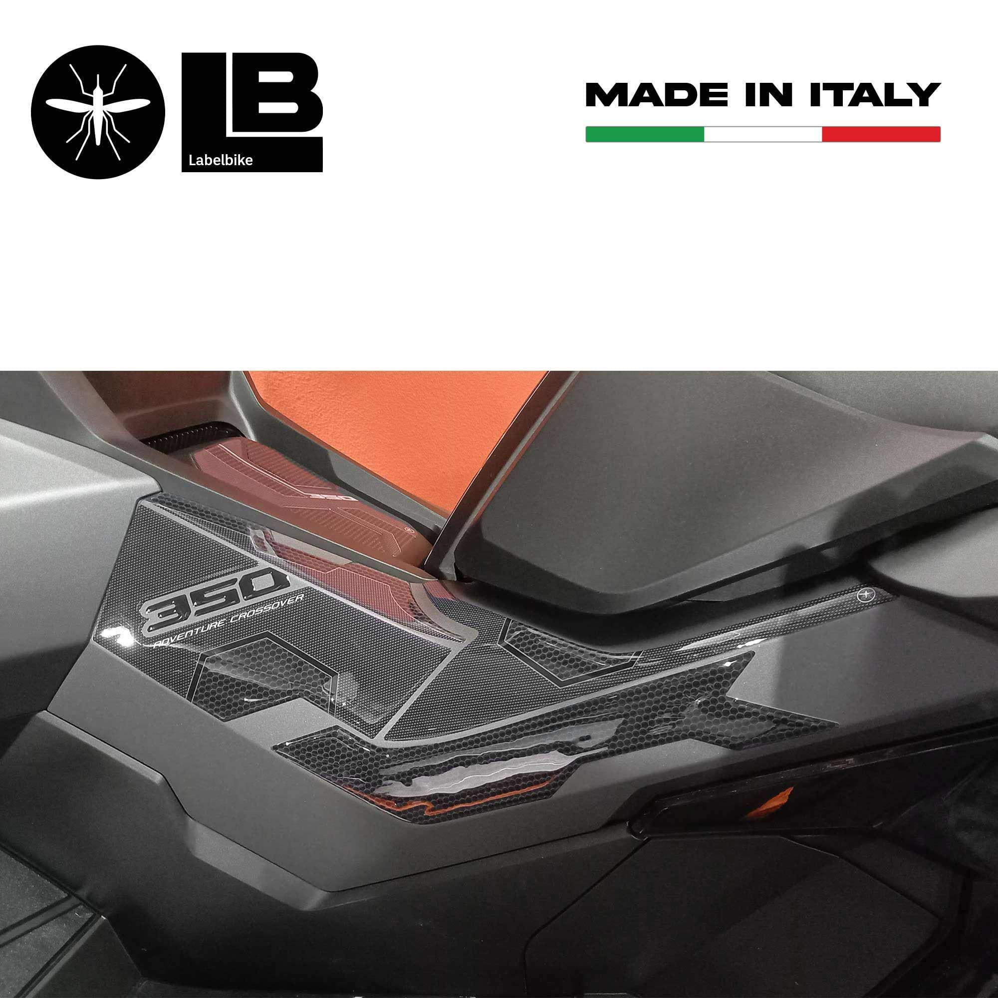 LABELBIKE Pegatinas 3D Moto Boomerang Compatible con Honda