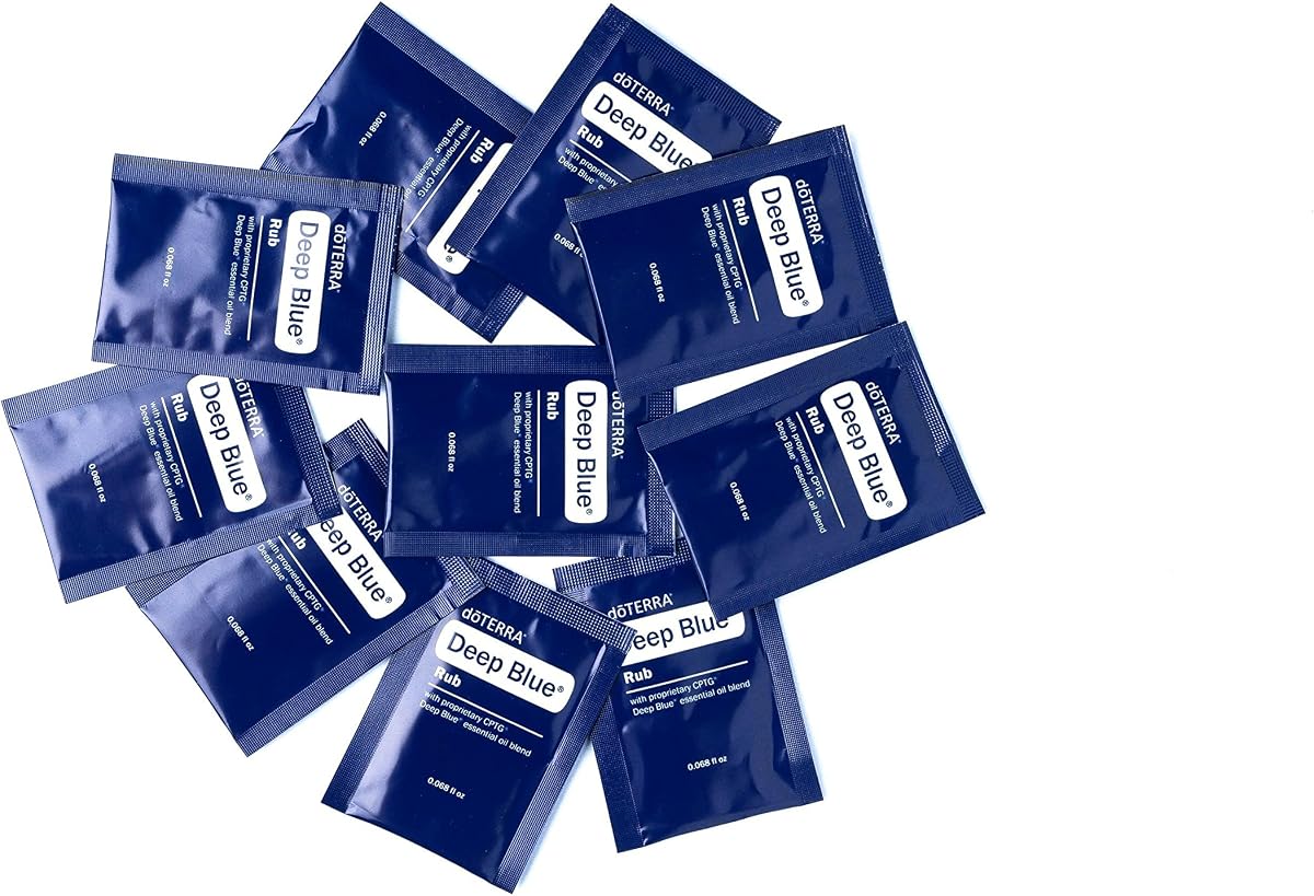 Deep Blue Rub Samples, 0.068 Fl Oz (Pack of 10)