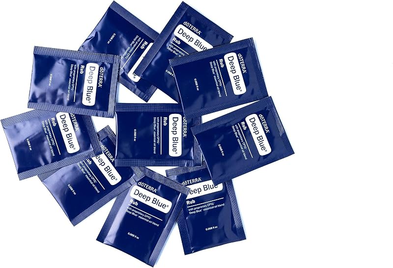 Deep Blue Rub Samples, 0.068 Fl Oz (Pack of 10)