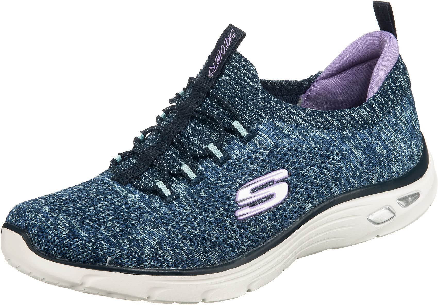 Skechers womens EMPIRE DLUX - SHARP WITTED NAVY / AQUA Sneaker - 3 UK (149007) (B07TTDL4C6) Amazon Price History, Amazon Price Tracker