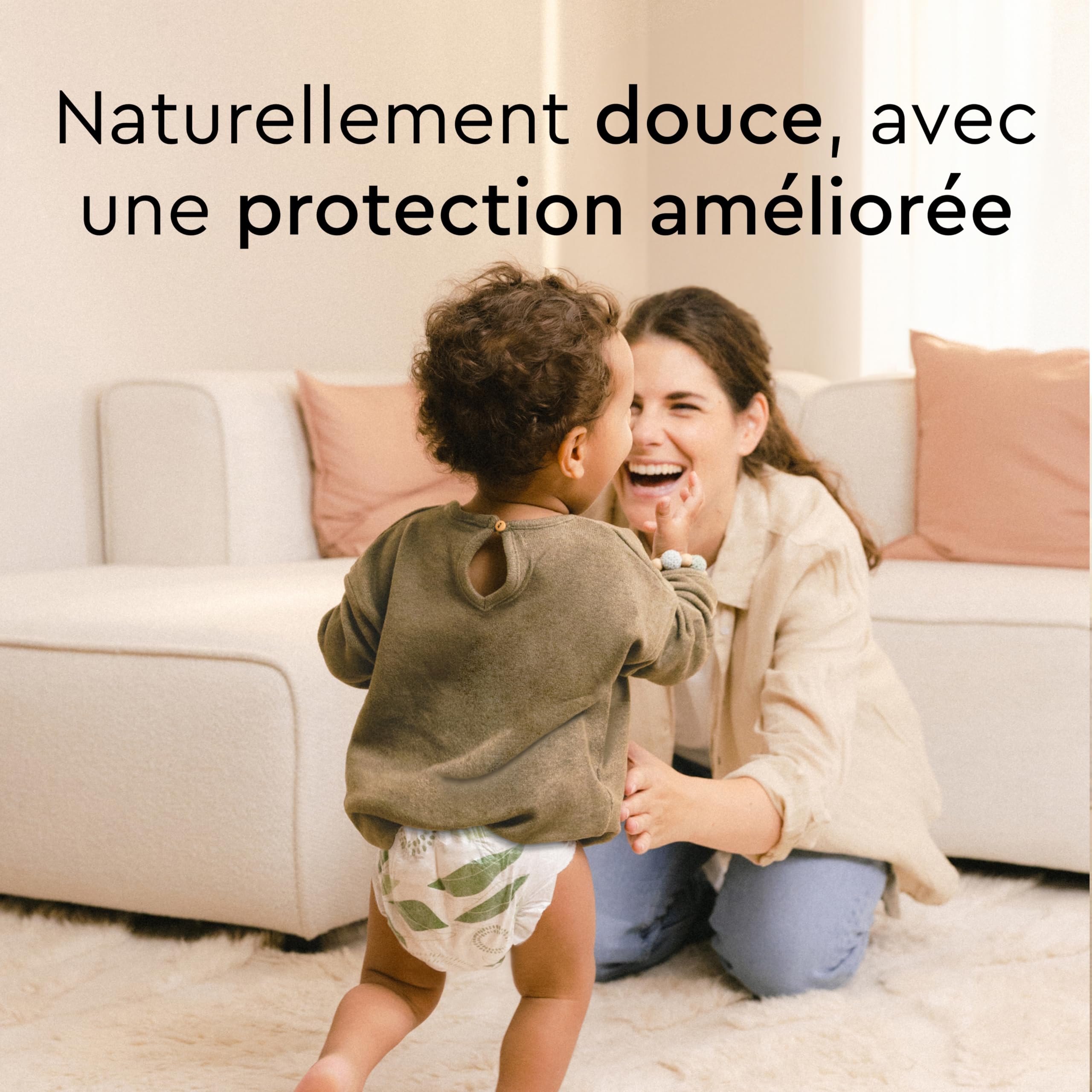 LILLYDOO green - Couches-culottes Bébé Respectueuses de l'Environnement, Taille 4 (9+ kg), Box Mensuelle (150 pièces), Protection Anti-fuites, Sans Chlore et Sans Lotion pour les Peaux Sensibles