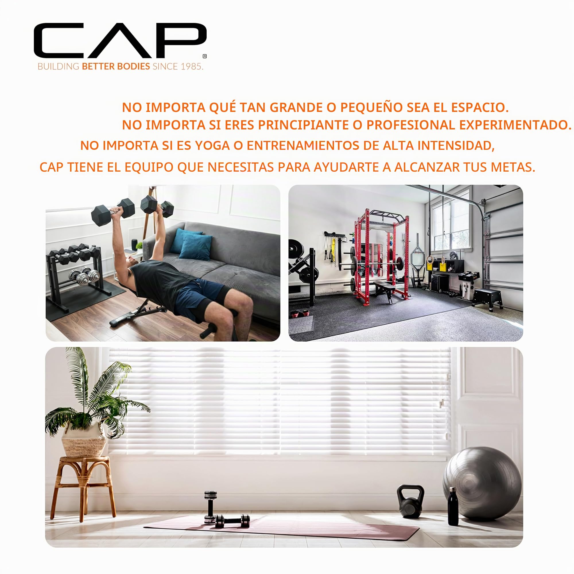 Cap Barbell Deluxe de jaula