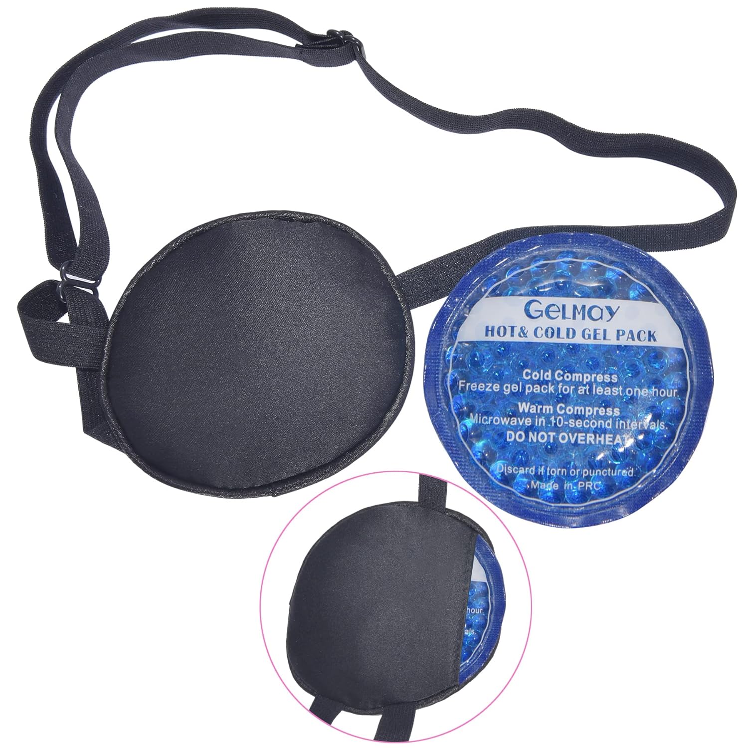 GELMAY Ice Eye Patches Cold Hot Compress for Strabismus