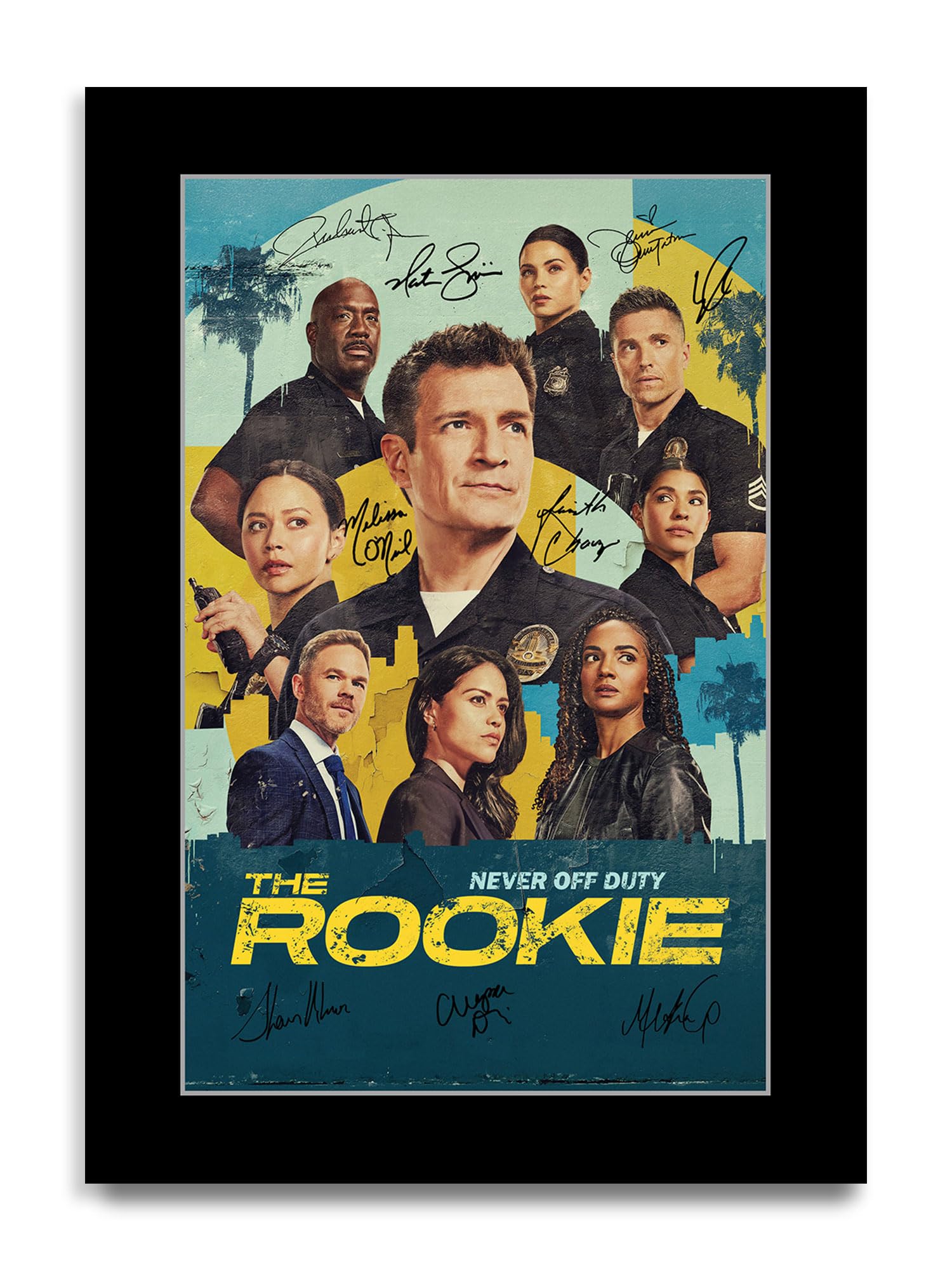 HWC Trading The Rookie Prezenty Drukowane Plakat Podpisane Zdjęcie Z Autografem Dla Fanów Pamiątek Filmowych (ID-004017) - A4 Tylko Drukowanie