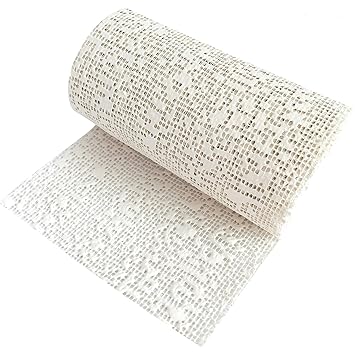 Plaster Cloth Gauze for Crafts Scenery Molds Mask Art Belly Casting - Plaster Bandages Strips Wrap Cast Material Tape White - Extra Fast Setting - 4 inches x 10 feet (1 Roll)