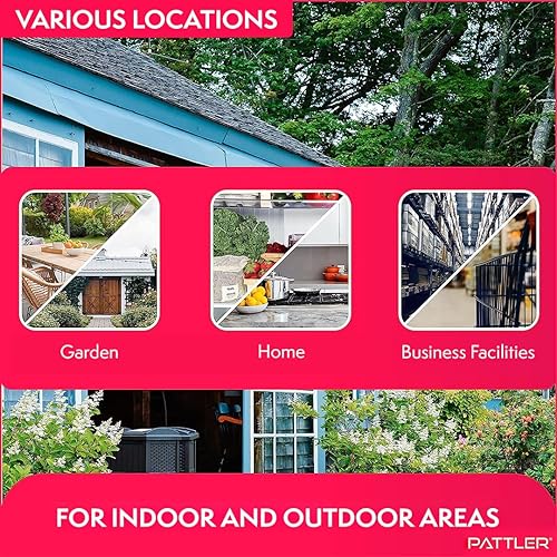 Miniatura 8 de PATTLER® Trampa humana para ratones para interiores y exteriores, trampas mecánicas reutilizables para ratones vivos que atrapan y liberan ratones