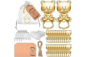 Bear-Themed Baby Shower Popping Bottle Opener Favors