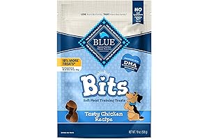 BLUE Bits Natural Soft-Moist Training Dog Treats: The Perfect Reward for Your Furry Friends