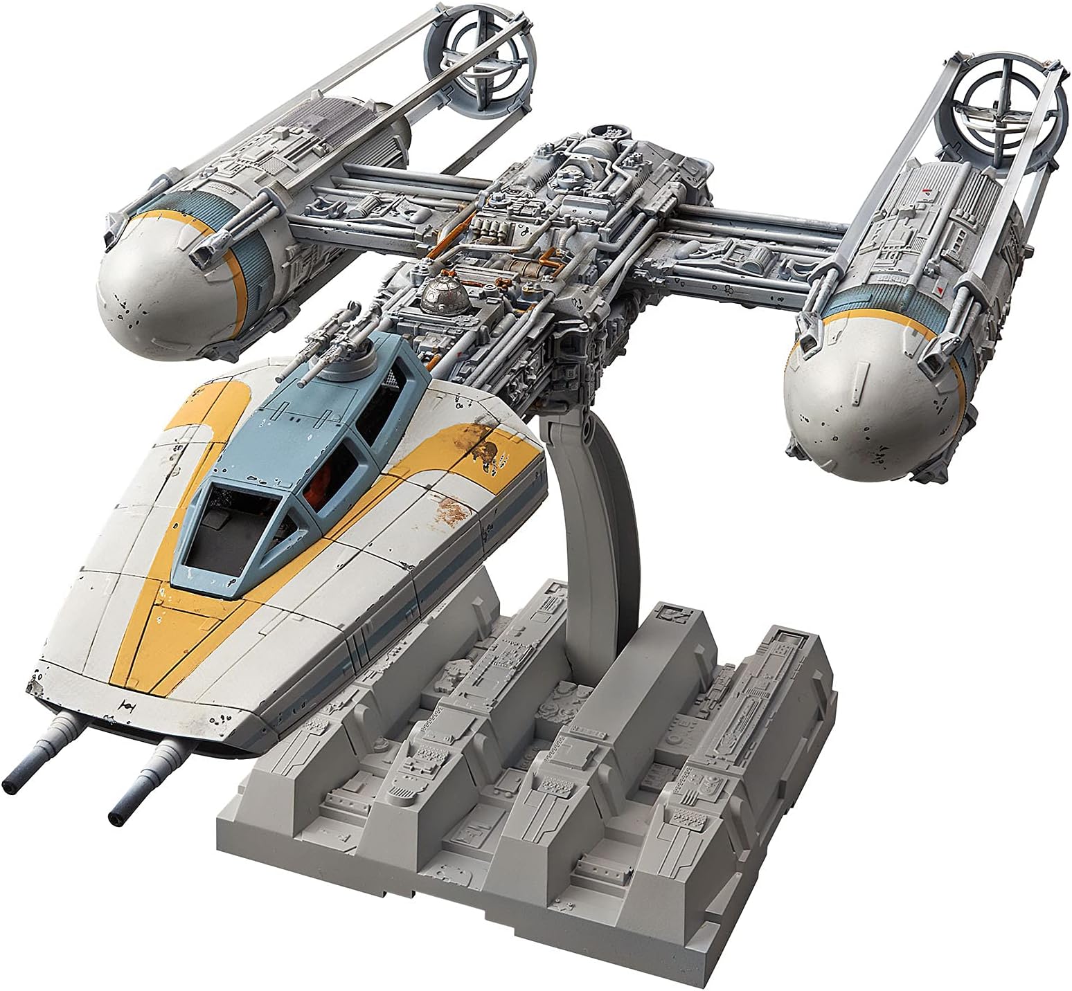 01209 Y-Wing Starfighter Bandai (Click System) 1:72 Scale Unbuilt/Pre-coloured/Click-Together (Non-Glue) Plastic Model Kit
