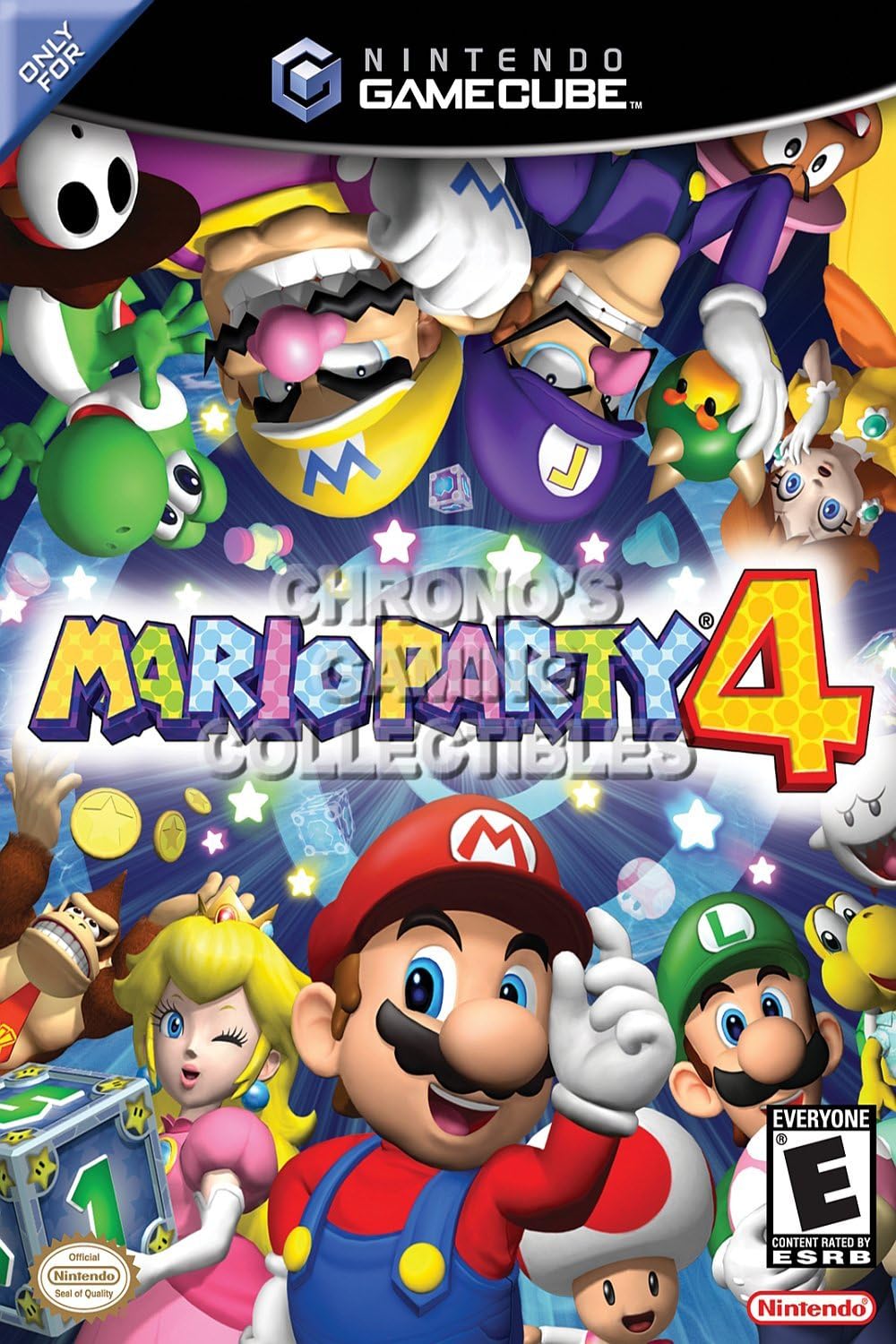 CGC Huge Poster - Mario Party 4 - Nintendo GameCube GC - NGC032 (24" X 36")