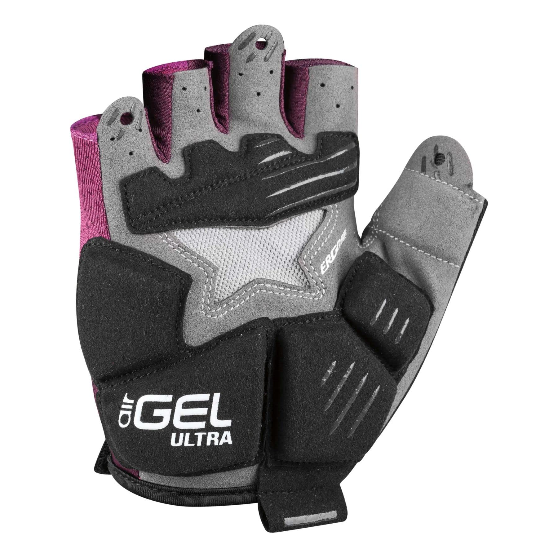 AERIUS Classic Short Finger Cycling Gloves - SO-2202 (Red - L)