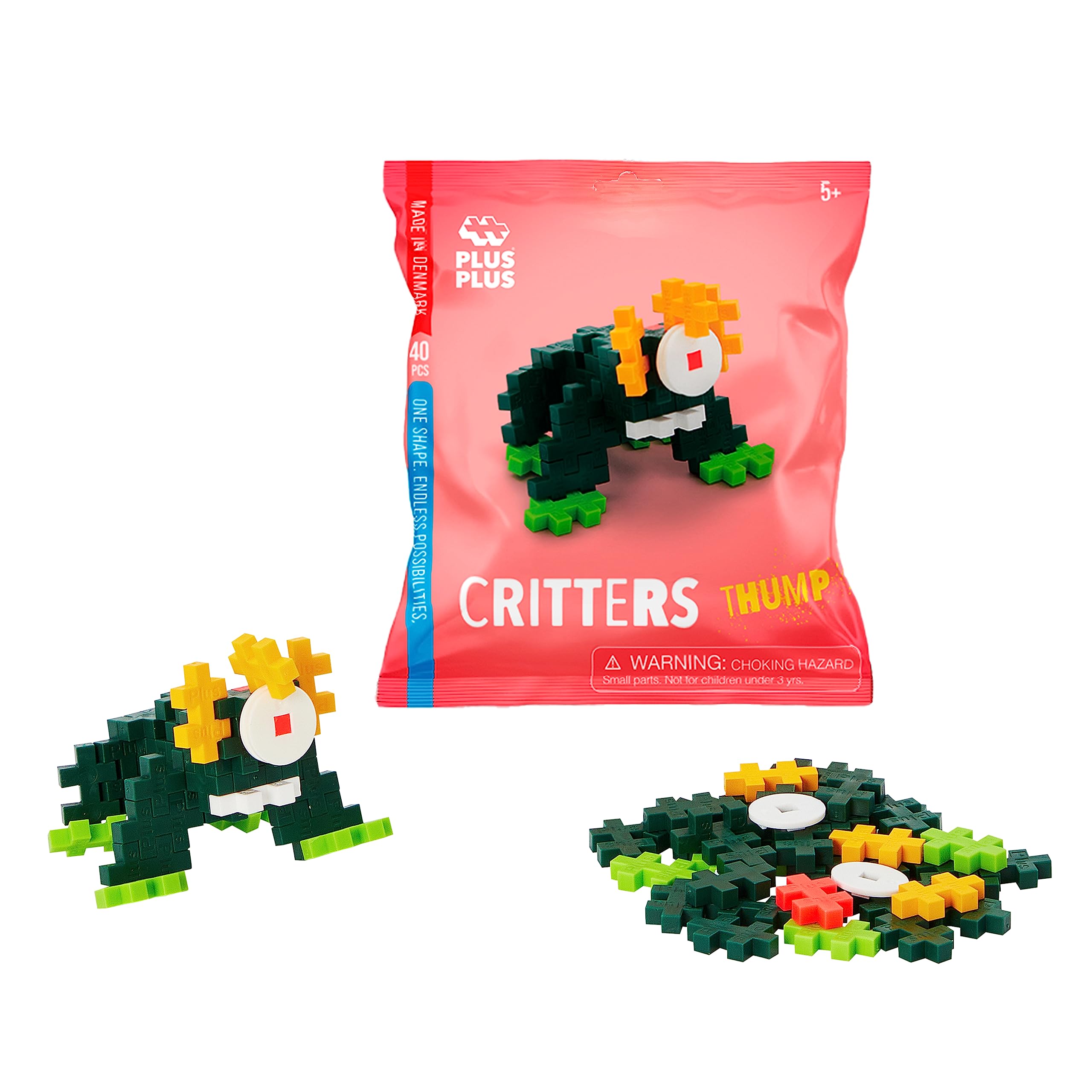 Amazon.com: PLUS PLUS Critter Fun Pack, Original - 3D Puzzle